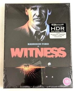 Witness (1985) 4K UHD Blu-ray Arrow Video Limited Edition Box Set Harrison Ford - Picture 1 of 16