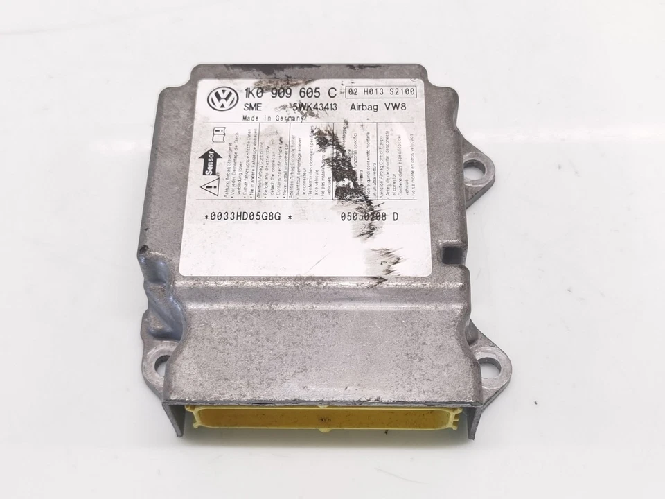 1K0909605C CENTRALINA  / 02H013S2100 / 5WK43413 / 2490176 PER SEAT TOLEDO III 5 - Immagine 1 di 4