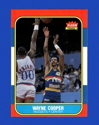 1986-87 Fleer Set-Break No 18 Уэйн Купер EX-EXMINT *GMCARDS* - Изображение 1 из 2