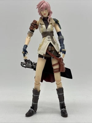 Lightning Final Fantasy XIII Play Arts Kai Square Enix Figure As Is Incomplete - Image 1 of 4