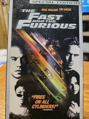 The Fast and the Furious (VHS, 2002, Special Edition Contains Bonus Footage) - Image 1 of 4