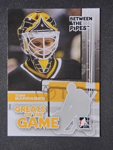 08-09 In The Game Tom Barrasso Between The Pipes 🚨🚨🚨 Pittsburgh Penguins - Picture 1 of 4