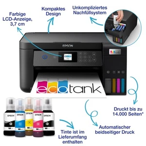 Epson EcoTank ET-2850 A4-Tintentank-Multifunktionsdrucker - Bild 1 von 6