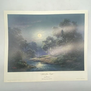 Dalhart Windberg Still Of The Night Signed 1998 Print Unframed - Picture 1 of 5