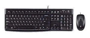 Logitech MK120 Wired Keyboard and Mouse Combo for Windows, QWERTY Italian Layout - Picture 1 of 6