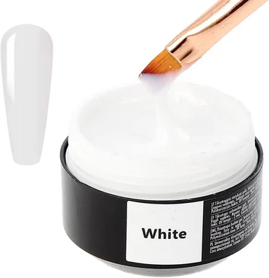 - Gel Costruttore per Unghie Alta Denista - White - Autolivellante - Non Acido - - Immagine 1 di 4