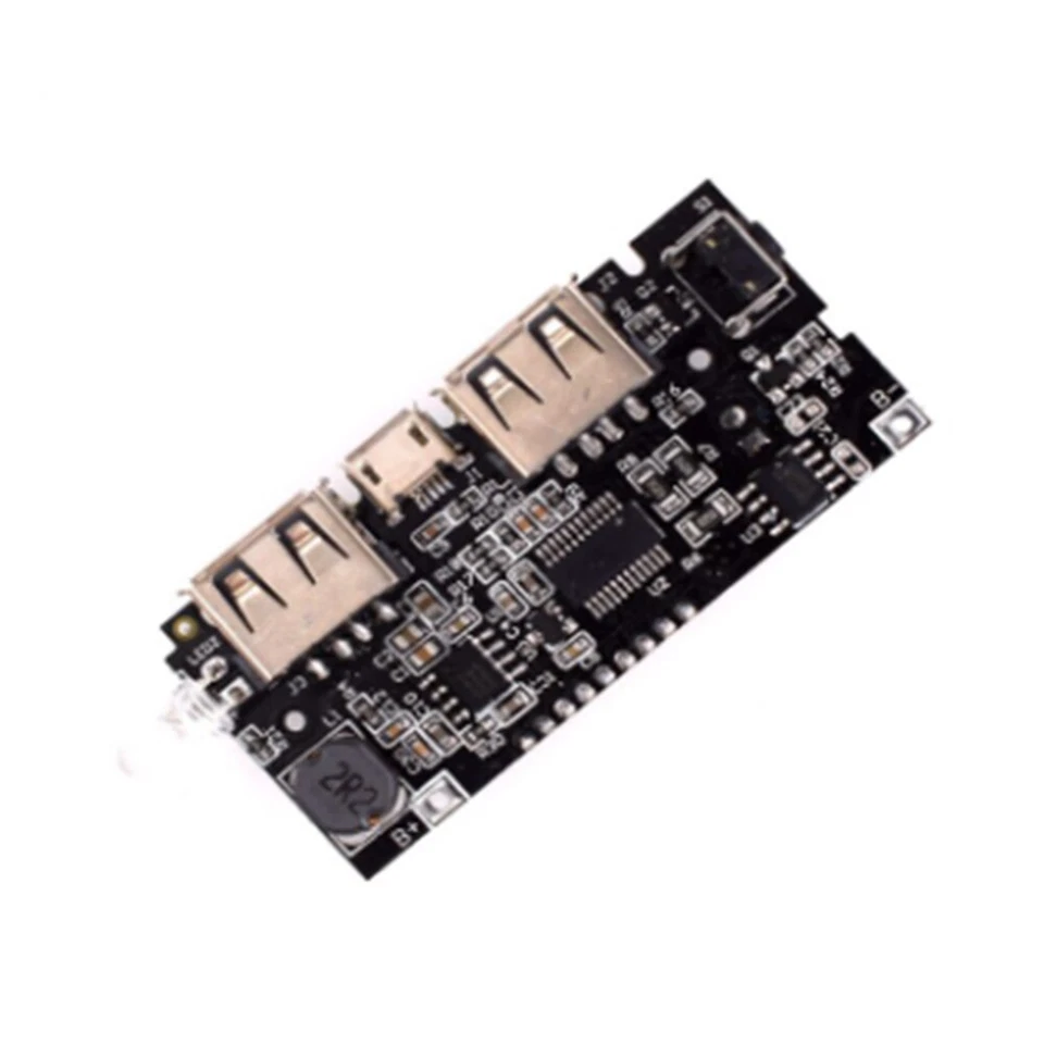 Dual USB 5V 1A 2.1A Mobile Power Bank 18650 Battery Charger PCB Module Board  - Image 1 of 1
