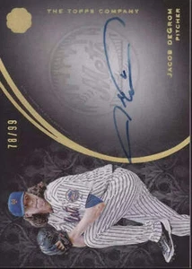 Jacob deGrom 2016 Topps The Mint Auto 78/99 #FA-JD - Picture 1 of 2
