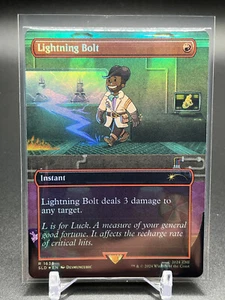 Magic The Gathering Bolt (Ligeramente Miscut) 1638 SLD: Fallout Arte Completo Lámina Rara - Imagen 1 de 2