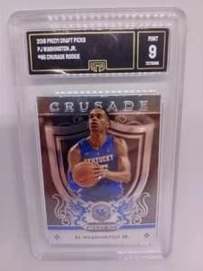 PJ Washington Jr. 2019-20 Panini Prizm Draft Picks Crusade Rookie #95 GMA 9 Mint - Picture 1 of 3