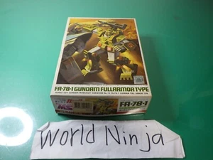 Old kit 1/144 FA-78-1 full armor type Gundam Mobile Suit Gundam UnUsed 機動戦士ガンダム - Picture 1 of 15