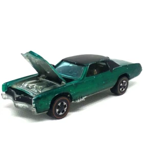 Hot Wheels Redline Custom Eldorado Car 1967 Aqua Made in Hong Kong - Picture 1 of 10