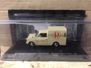 DIE CAST " AUTOBIANCHI BIANCHINA FURGONCINO PIGNA - 1968 " PUBBLICITARI 1/43 - Picture 1 of 1