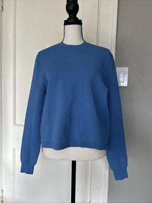 Suéter brumoso tejido azul XS de Acne Studios para mujer Foto 1 de 4