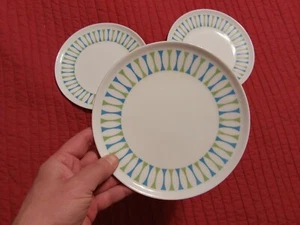 3 CONTEMPRI ECLIPSE DESSERT PLATES PAUL MCCOBB JACKSON 7.25” DIAMETER GC - Picture 1 of 6
