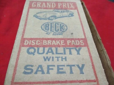 Pastillas de freno Jaguar MKIX Facel Vega, Ferrari 250GT, 275GT, 300GT, GP53, D53, NOS Foto 1 de 4