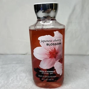 Bath & Body Works BBW Japanese Cherry Blossom Shower Gel 10 oz - Picture 1 of 6
