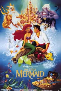 PÓSTER de la película LA SIRENITA 27x40 D Jodi Benson Christopher Daniel Barnes - Imagen 1 de 1