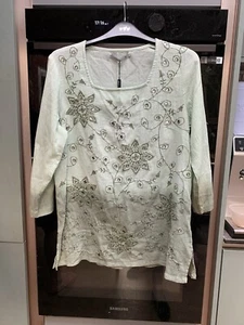 Dash Pale Green Mint Tunic Top Size 12 - Picture 1 of 5