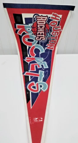 Tag Express 1995 NBA Houston Rockets Pennant Cover
