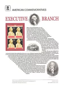#330 25c Exekutive #2414 USPS Gedenkmarkentafel - Bild 1 von 1