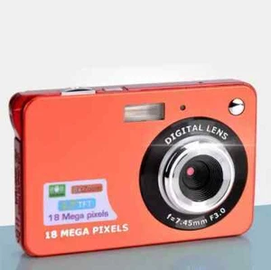 Digitalkamera 1080P 18MP Digitalzoom 2.7 Zoll TFT LCD Bildschirm CMOS Sensor Neu - Bild 1 von 3