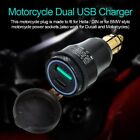 Portable For BMW Motorcycle Ducati Car Charger Plug Quick Charge QC3.0 USB