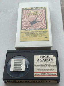 Rare HIGH ANXIETY BETAMAX Tape *NOT VHS* VIDEO 1981 BETA MEL BROOKS COMEDY - Picture 1 of 7
