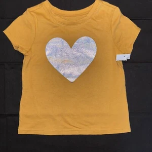 Garanimals Mädchen 12 M Herz Shirt gelb NEU - Bild 1 von 4