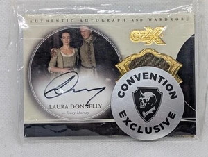 Laura Donnelly Auto Outlander Wardrobe Autograph CZX Cryptozoic SDCC Comic Con - Picture 1 of 2