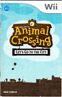 Animal Crossing Let's Go to the City Wii - Manual Only