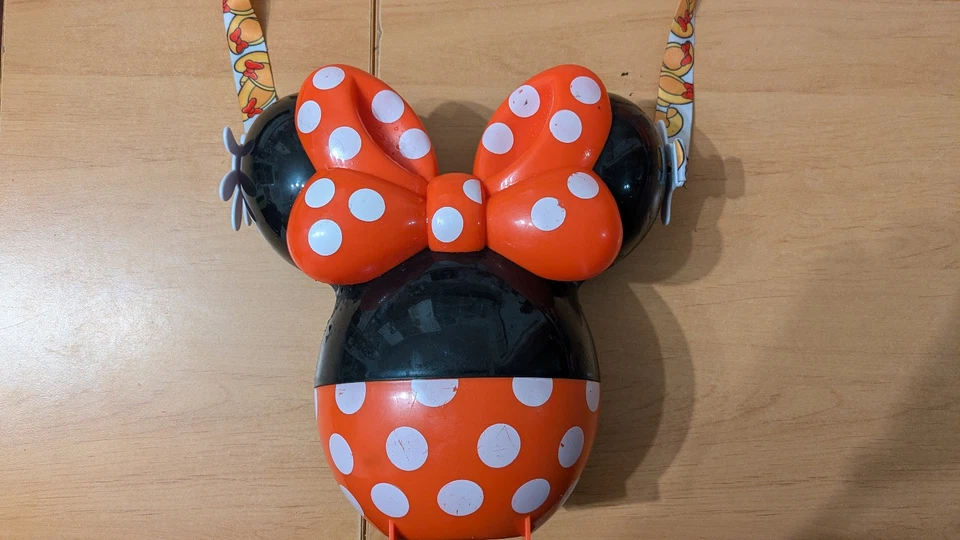 Disneyland Paris Popcorn Container Minnie Mouse Maus Minni Mini Sammeln selten - Bild 1 von 1