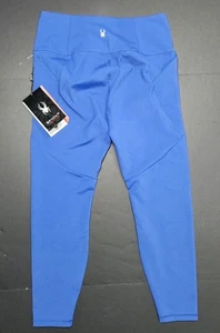 NWT Spyder Active Women's Leggings Women’s Size Large Royal Blue R3 - Picture 1 of 6