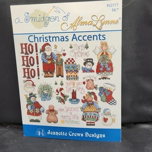 A Smidgen Of Alma Lynne Christmas Accents Cross-stitch Jeanette Crews Designs - Picture 1 of 7