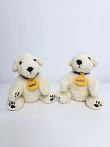 Andrex Puppy Soft Toy Sitting Golden Labrador Dog Puppy Stuffed Animal 7.5” x 2 - Picture 1 of 14