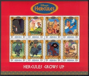 Grenada 1998 MNH SS, Disney Hercules Grows up   - Picture 1 of 1