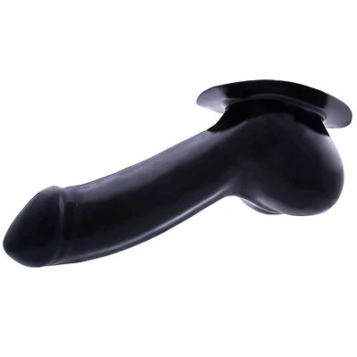 Toylie Latex Penishülle Adam Basisplatte Schaft: 13cm Penis Hülle Latexkleidung