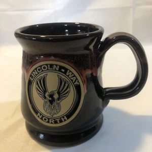 Handthrown Deneen Pottery 2008 Coffee Mug - Lincoln - Way North - Picture 1 of 5