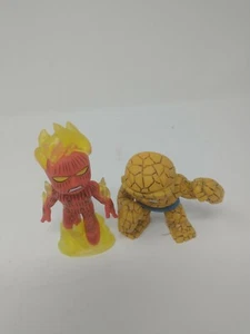 Funko Mystery Minil FANTASTIC FOUR Lot of 2 The Thing and Human Torch Bundle - Picture 1 of 5