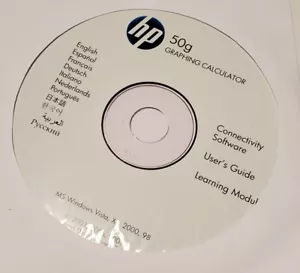 Software di connettività HP 50g, manuale dell'utente, moduli di apprendimento su disco CD - Foto 1 di 1