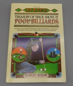 Byrne's Treasury of Trick Shots in Pool and Billiards PB 1982 Man Cave  - Imagen 1 de 15