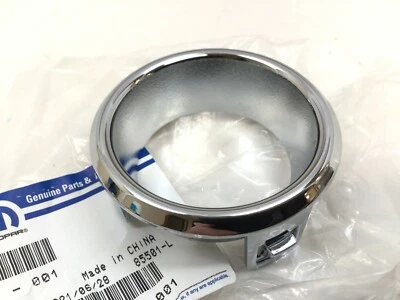 Chrysler Pacifica Voyager conductor izquierdo delantero bisel moldura anillo cromo OEM Foto 1 de 4