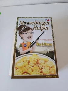 2008 Wahl Sarah Palin Joe Biden Mooseburger Helfer Neu-in-Box Gag Geschenk RAR - Bild 1 von 5