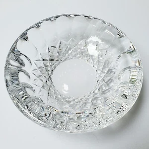 Vintage Waterford Crystal Thumbprint Ashtray - Picture 1 of 7