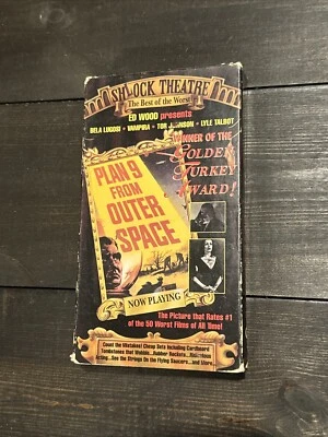 Plan 9 From Outer Space VHS 1994 GoodTimes Home Video Release Ed Wood Tested - Image 1 of 4