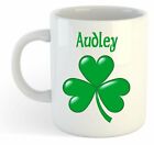 Audley   Shamrock Personalised Name Mug   Irish St Patricks Gift
