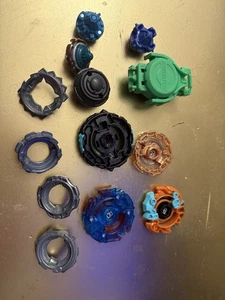 BeybladeX 4 Bey Custom Set | Hasbro & TT Mix | Layer Disks Drivers And Launcher - Picture 1 of 1
