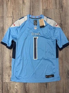 Cam Ward Tennessee Titans Nike 2025 NFL Draft First Round Game Jersey - Large - Picture 1 of 12