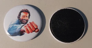 1x Bud Spencer Kühlschrankmagnet Fun Buddy Action Oi Ultras Hool Western - Picture 1 of 1
