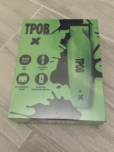 TPOB Pro X Brushless 6800rpm Professional Hair Trimmer Green xo 210min run time - Picture 1 of 2